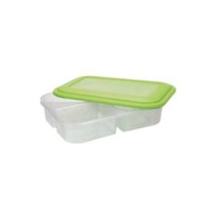 Hermético rectangular 3 divisiones 2,5 L – HERALDPLAST