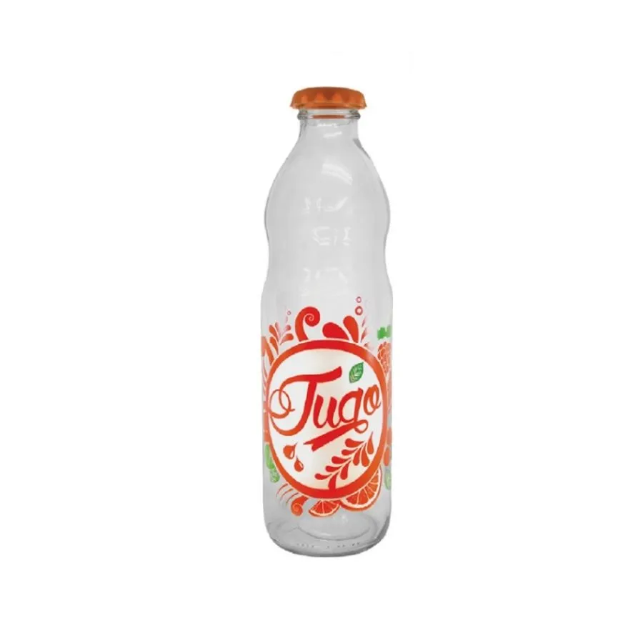 Botella hermética decorada Jugo
