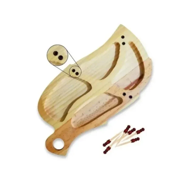 Copetinera hoja de 4 cavidades con 6 pinches