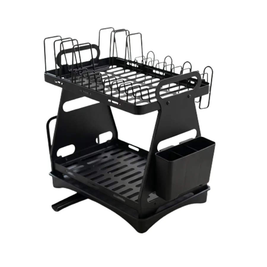 ESCURRIDOR METAL 2 PISOS B/N REFORZ *EA94-12-03*