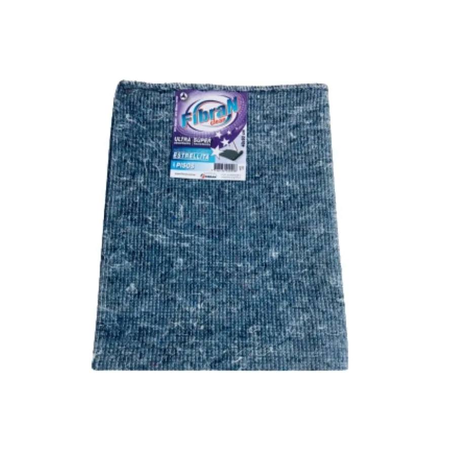 Trapo de piso Estrellita gris 48 x 60 cm x 12 – FIBRAN