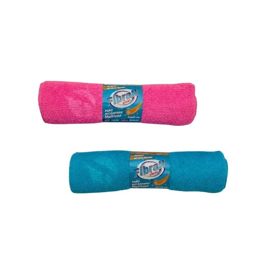 Paño de microfibra multiuso 40 x 40 cm – FIBRAN