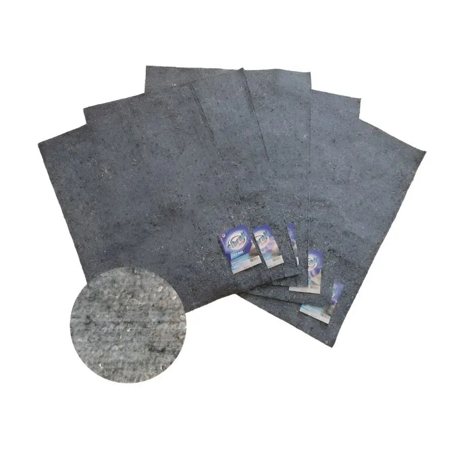 Trapo de piso punzonado gris secamas 45 x 58 cm x 12 – FIBRAN