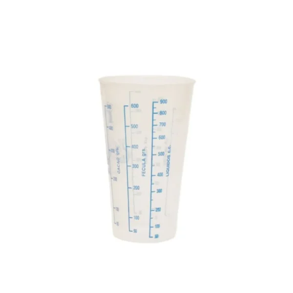 Vaso medidor plástico flexible 900 cc – YESI
