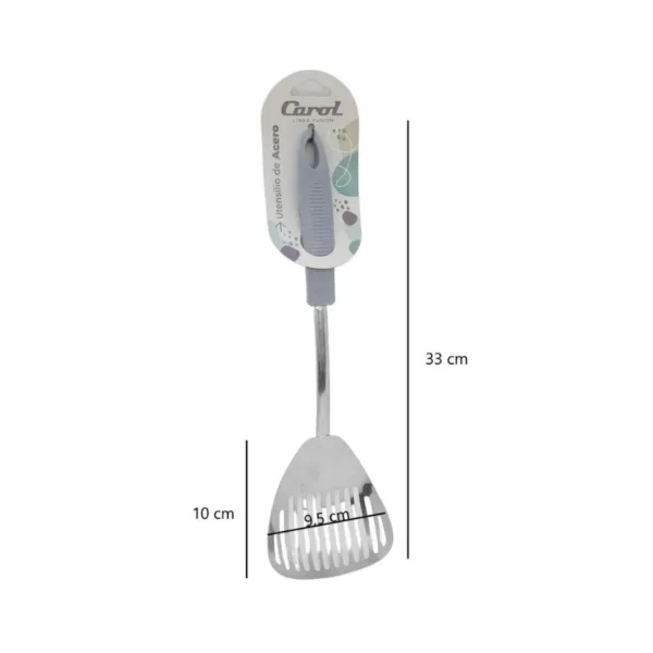 Espátula calada de acero inoxidable – CAROL
