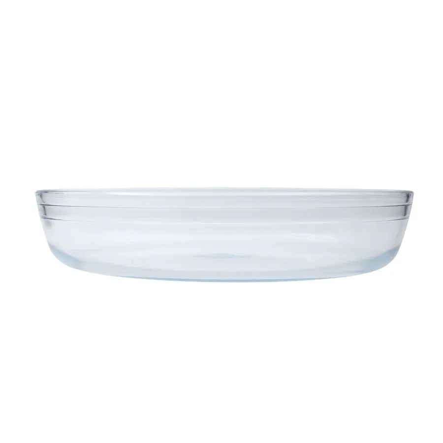 Asadera de vidrio oval 25 x 24 cm - LE CUISINE
