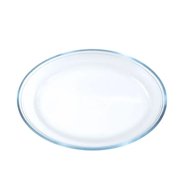 Asadera de vidrio oval 39 x 27 cm - LE CUISINE