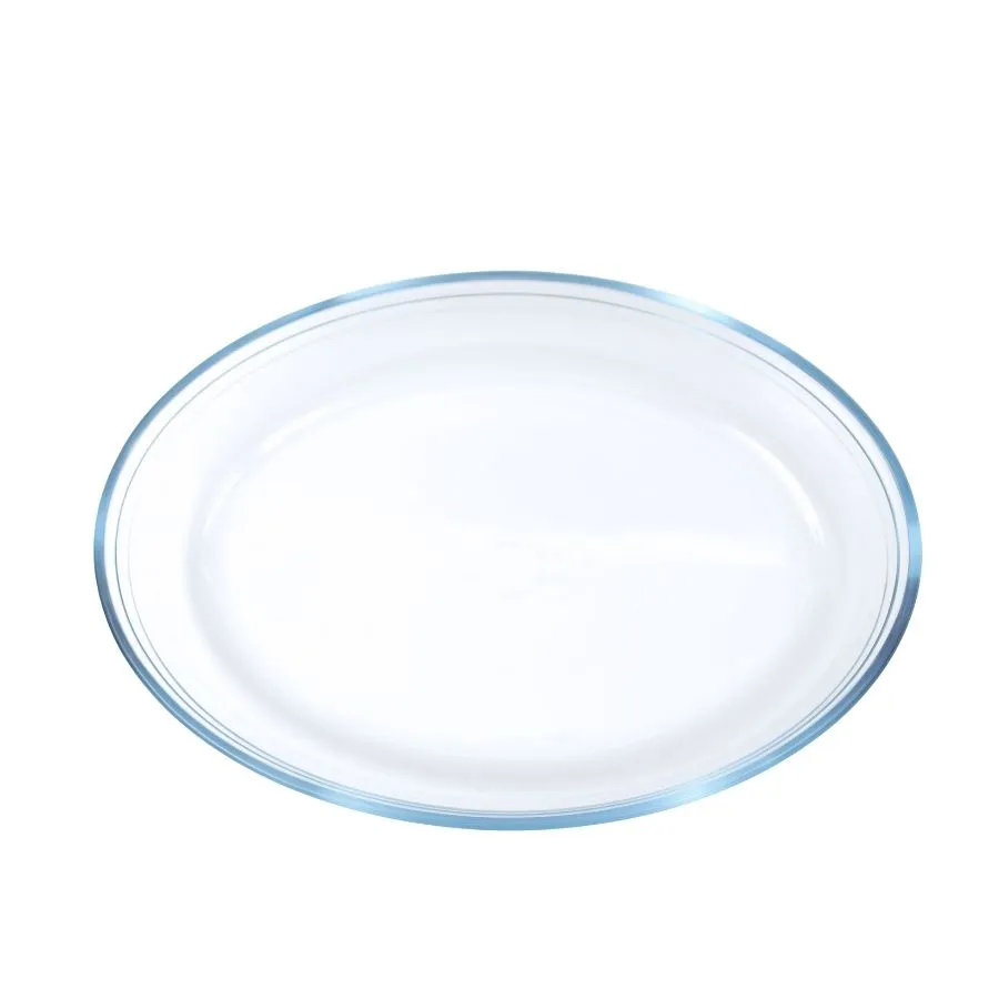 Asadera de vidrio oval 39 x 27 cm - LE CUISINE