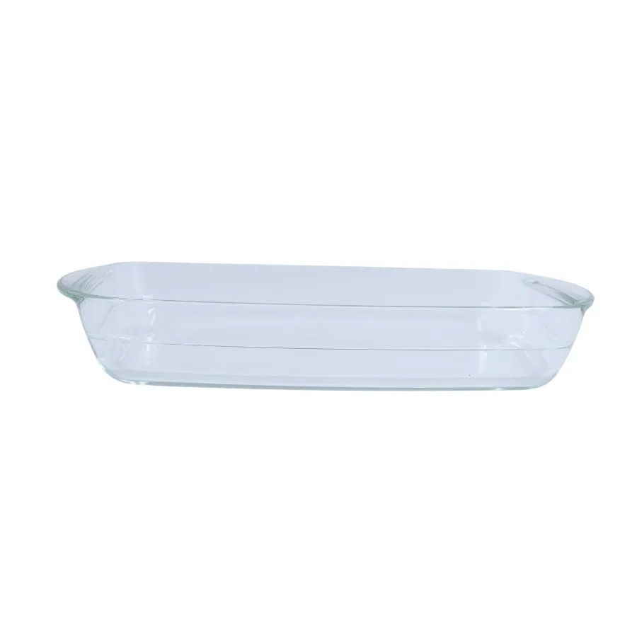 Asadera de vidrio rectangular 39 x 24 cm - LE CUISINE