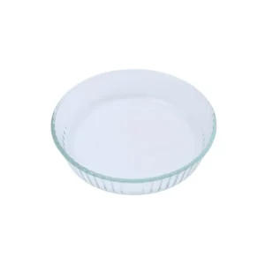 Tortera de vidrio acanalada 26 cm – Ôcuisine