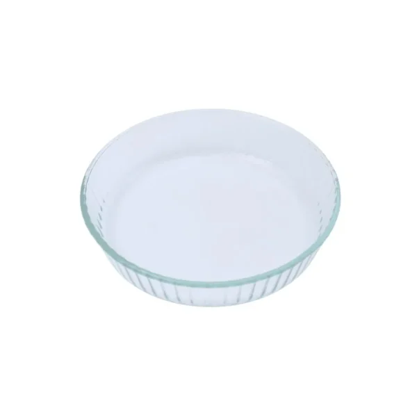 Tortera de vidrio acanalada 26 cm – Ôcuisine