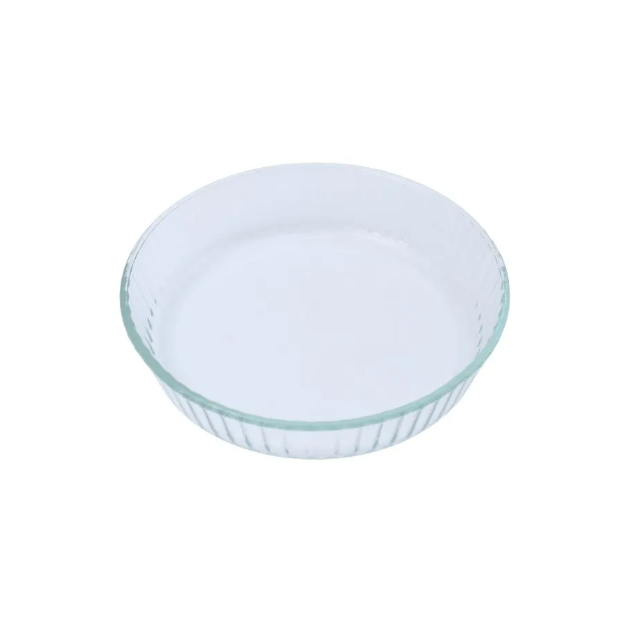Tortera de vidrio acanalada 26 cm – Ôcuisine