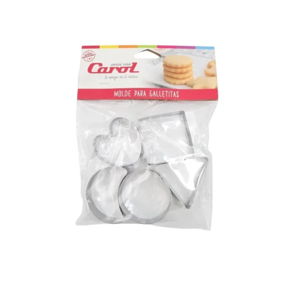 Cortantes para galletitas x 5 piezas – CAROL