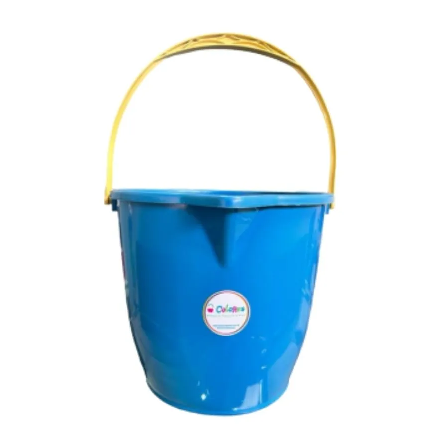 Balde 13 L con manija plástica – COLORES