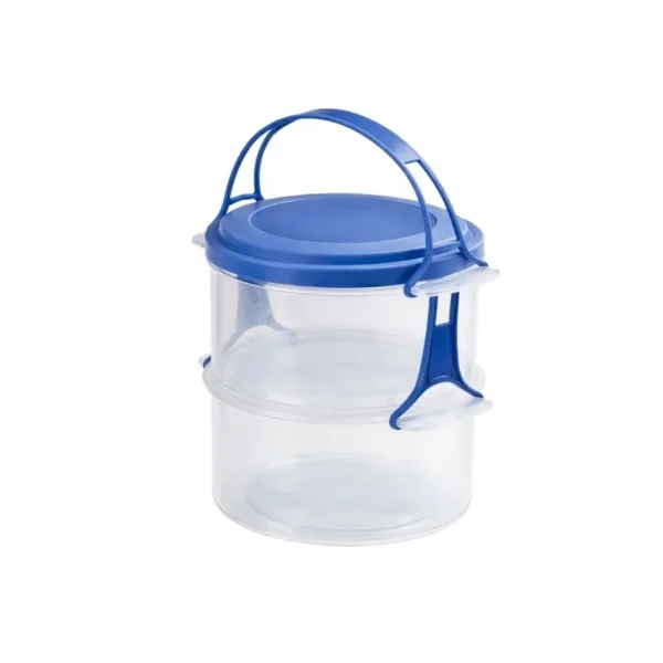 Vianda doble con tapa y manija – HERALDPLAST