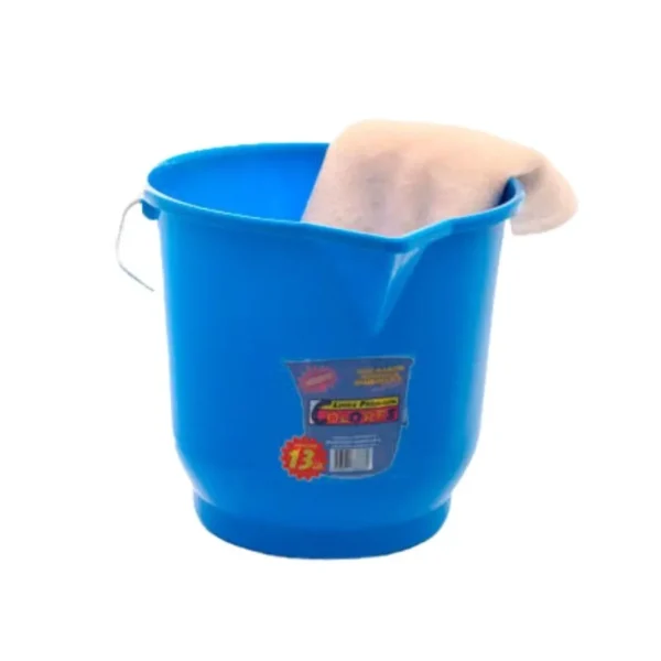 Balde 13 L con manija metálica – COLORES