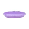 Ensaladera plástica oval Facetada 1 L chica - M.I.S.