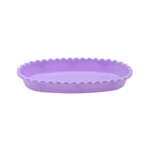 Ensaladera plástica oval Facetada 1 L chica – M.I.S.