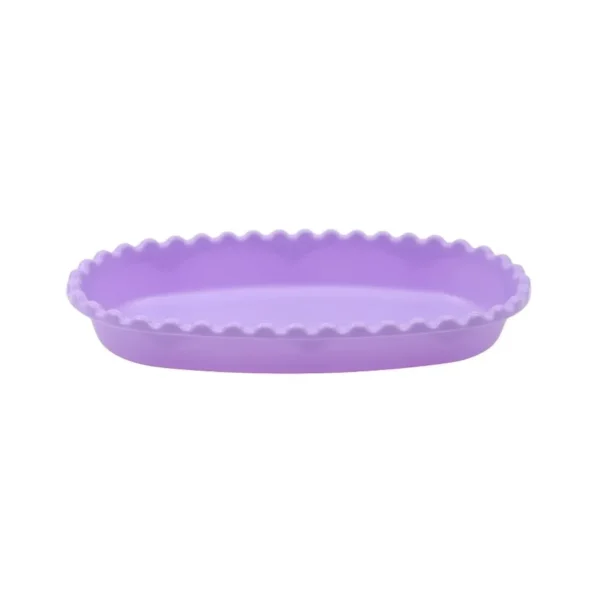 Ensaladera plástica oval Facetada 1 L chica – M.I.S.