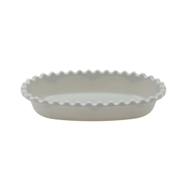 Ensaladera plástica oval Facetada 2 L mediana – M.I.S.