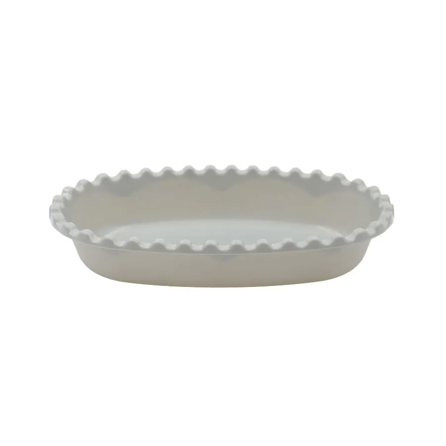 Ensaladera plástica oval Facetada 2 L mediana – M.I.S.