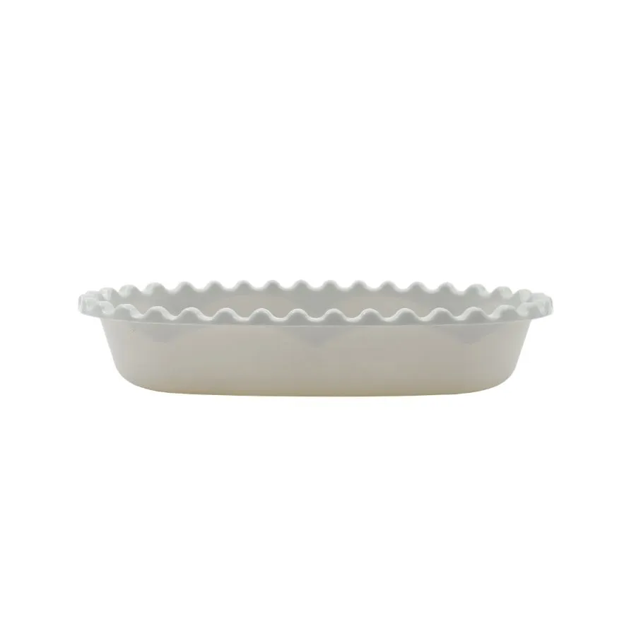 Ensaladera plástica oval Facetada 2 L mediana – M.I.S.