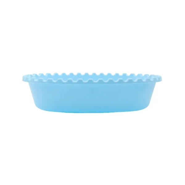 Ensaladera plástica oval Facetada 3,5 L grande – M.I.S.