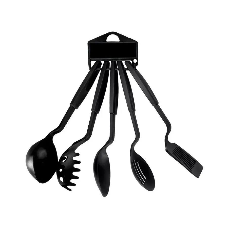 Set 5 utensilios con percha