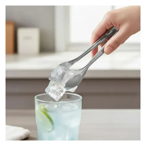 Pinza para hielo de acero inoxidable grande – CAROL
