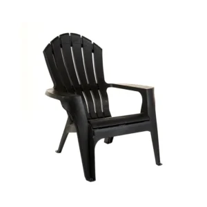 Sillón plástico Miami negro – GARDENLIFE