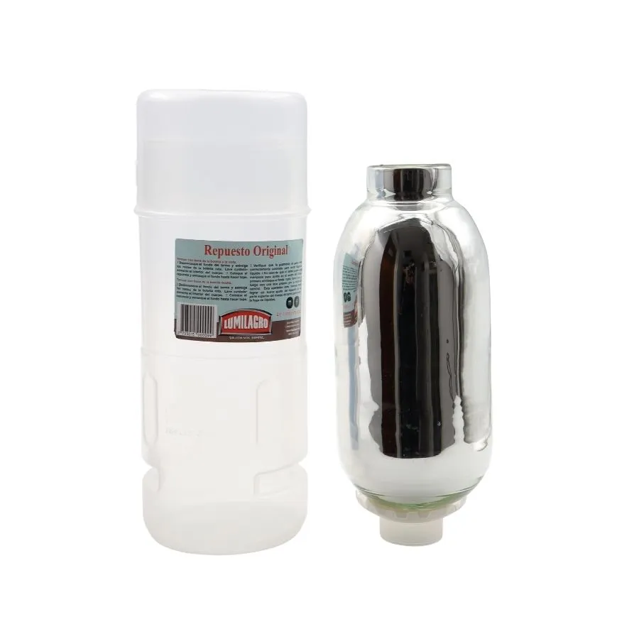 Ampolla de vidrio de repuesto 1 L compacto – LUMILAGRO