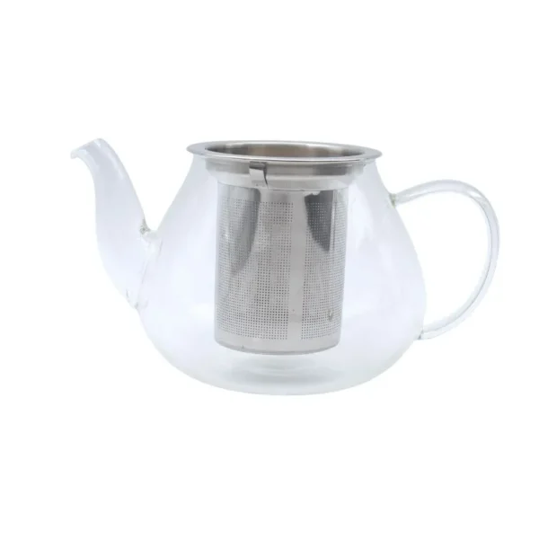 Tetera de vidrio con filtro de acero 800 ml
