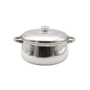Cacerola de acero inoxidable Bombé 20 cm (3 L) – NOUVELLE CUISINE