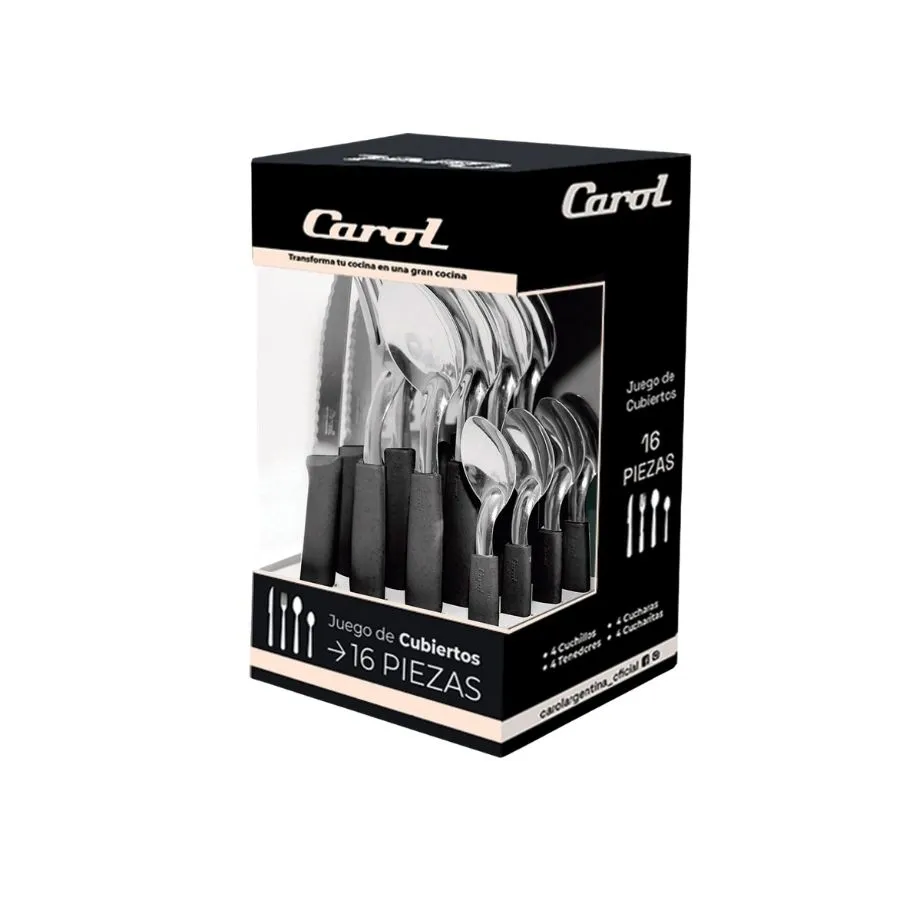 Juego de cubiertos Soft 16 piezas – CAROL