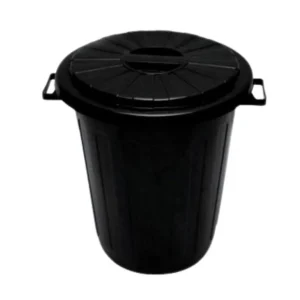 Cesto de residuos plástico con tapa 60 L – COLORES