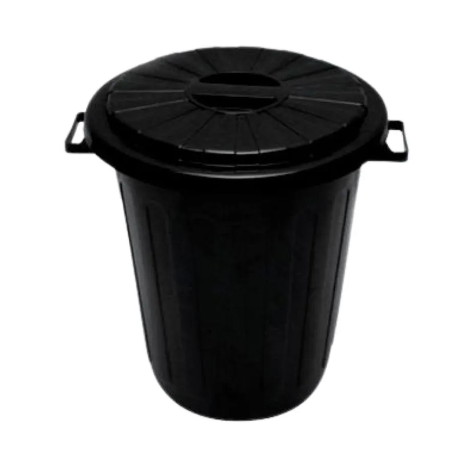 Cesto de residuos plástico con tapa 60 L – COLORES