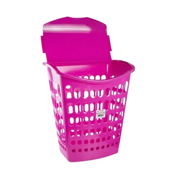 Cesto plástico rectangular para ropa – COLORES