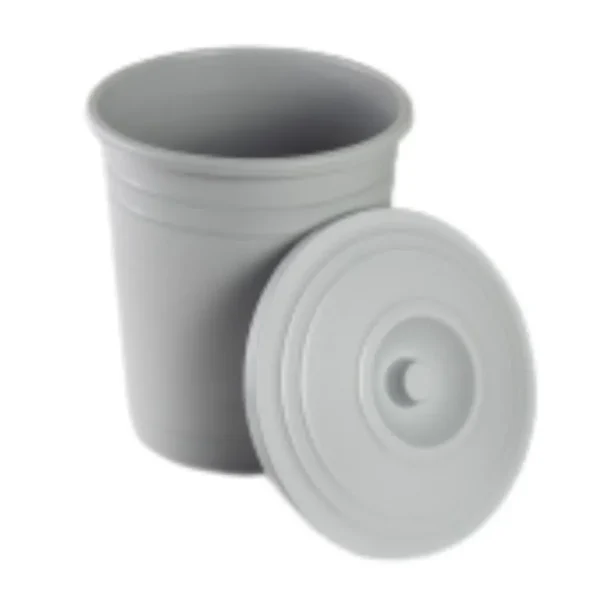 Cesto de residuos plástico con tapa vaivén 12 L – COLORES