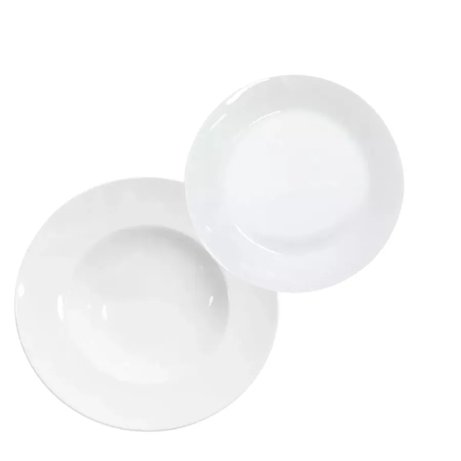 Plato hondo de porcelana L.1150 20 cm – TSUJI