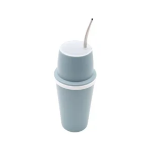 Mate listo plástico pastel con bombilla metálica 400 cc – LIMA