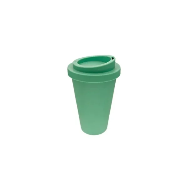 Vaso térmico plástico pastel con tapa