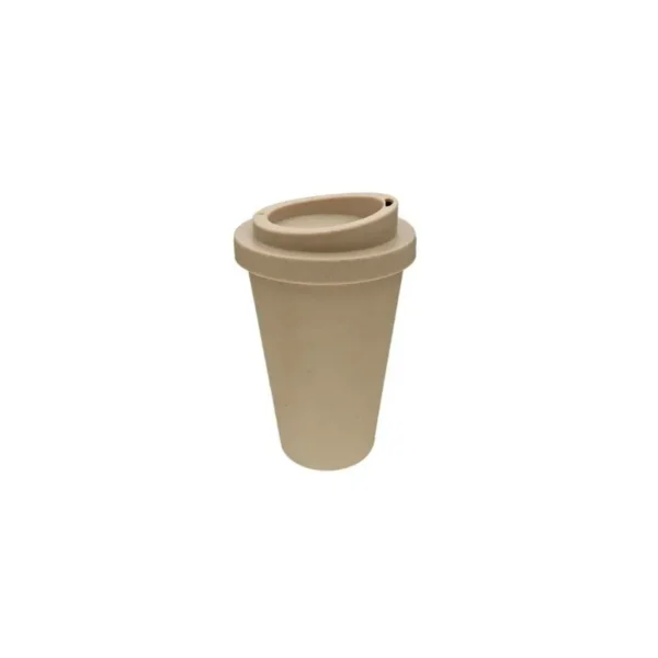 Vaso térmico plástico pastel con tapa