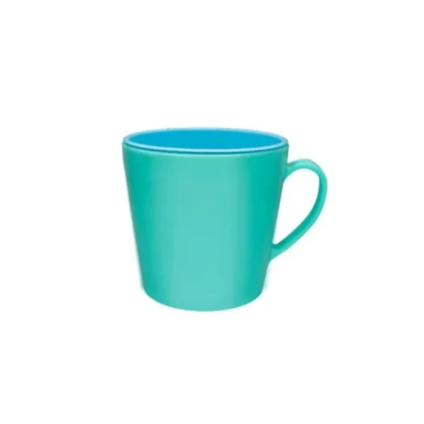 Jarro mug plástico bicolor 400 cc – LIMA