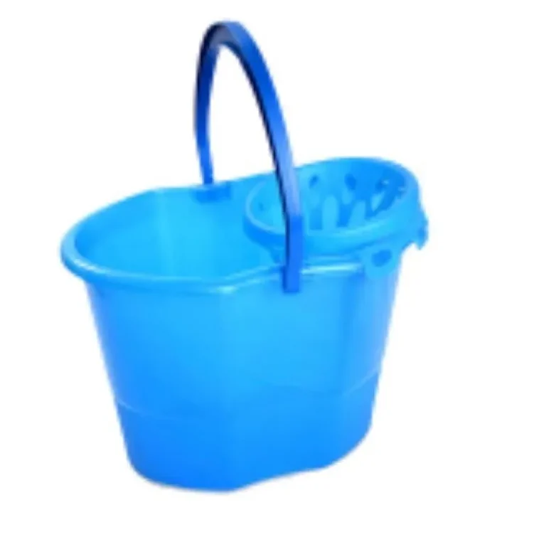 Balde plástico oval 15 L con escurridor – DESESPLAST