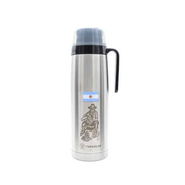 Termo de acero inoxidable Revolution con manija 1 L – TERMOLAR