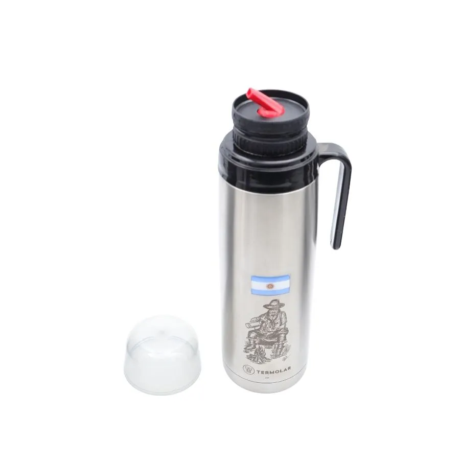 Termo de acero inoxidable Revolution con manija 1 L – TERMOLAR