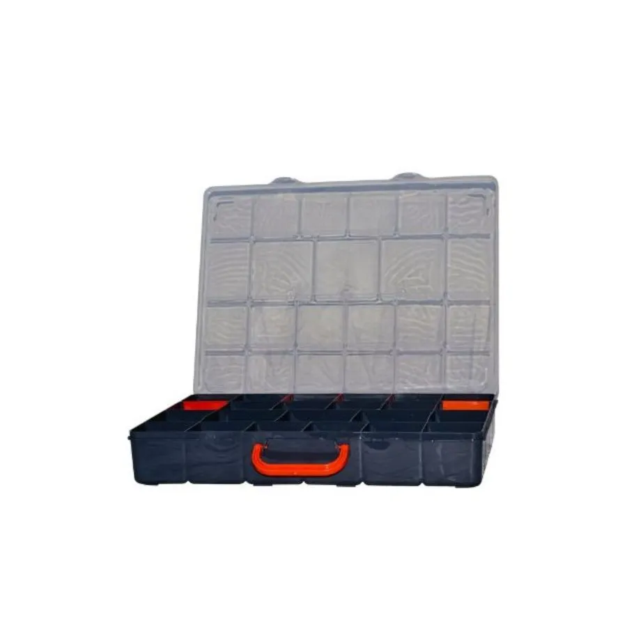 CAJA PLAST TULUM 11 DIV NEGRO