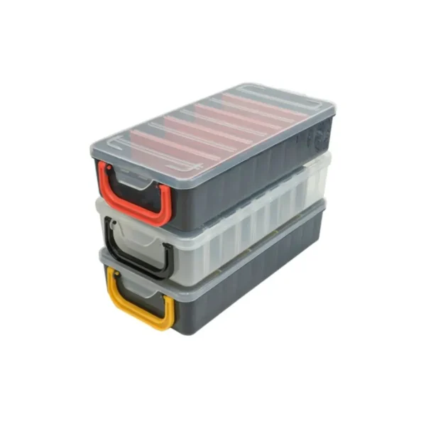 Caja plástica Tulum 5 divisiones negra