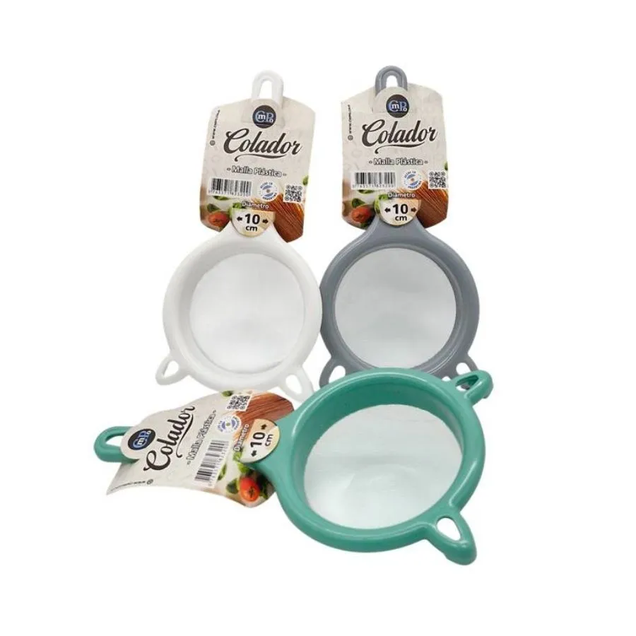COLADOR PLAST CMPO MALLA AC N° 10