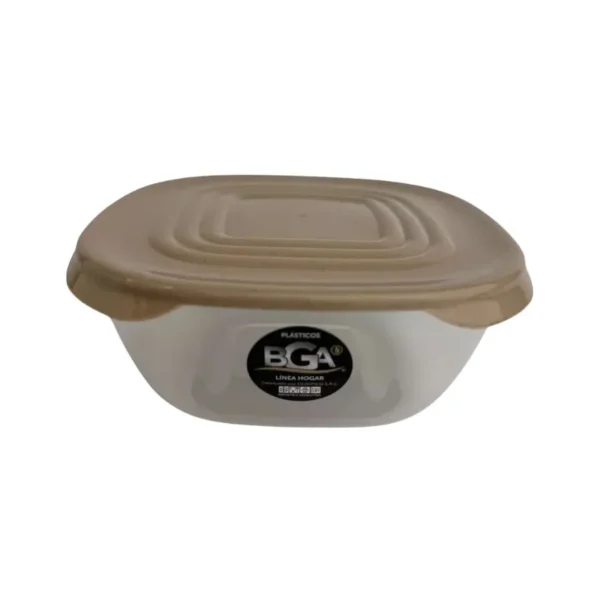Hermético cuadrado plástico 750 ml – OLÍMPICO